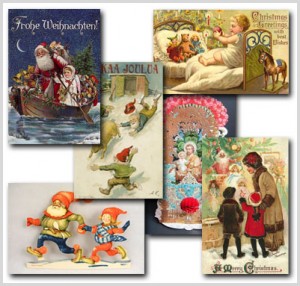 old european vintage christmas cards